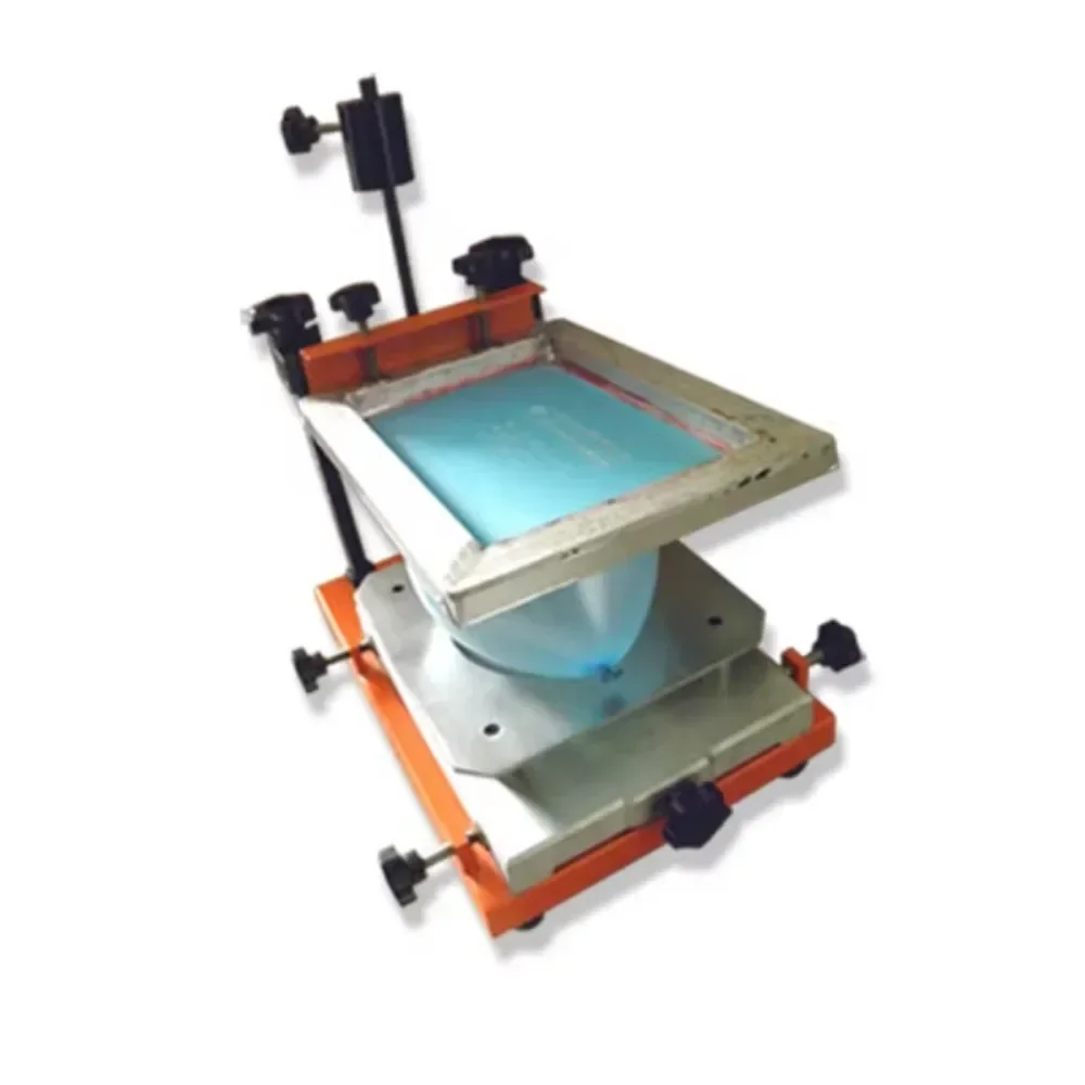 Screen Printing Machine 1 Color Balloons logo manual screen printer