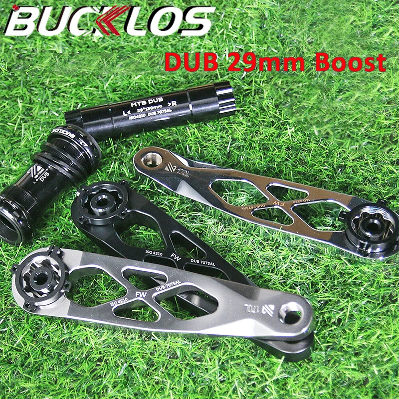 

BUCKLOS Mountain Bike Crank DUB 29mm Boost MTB Crankset DH BSA 170mm Enduro Bicycle Crank Arm BB68/73mm for SRAM Hollow