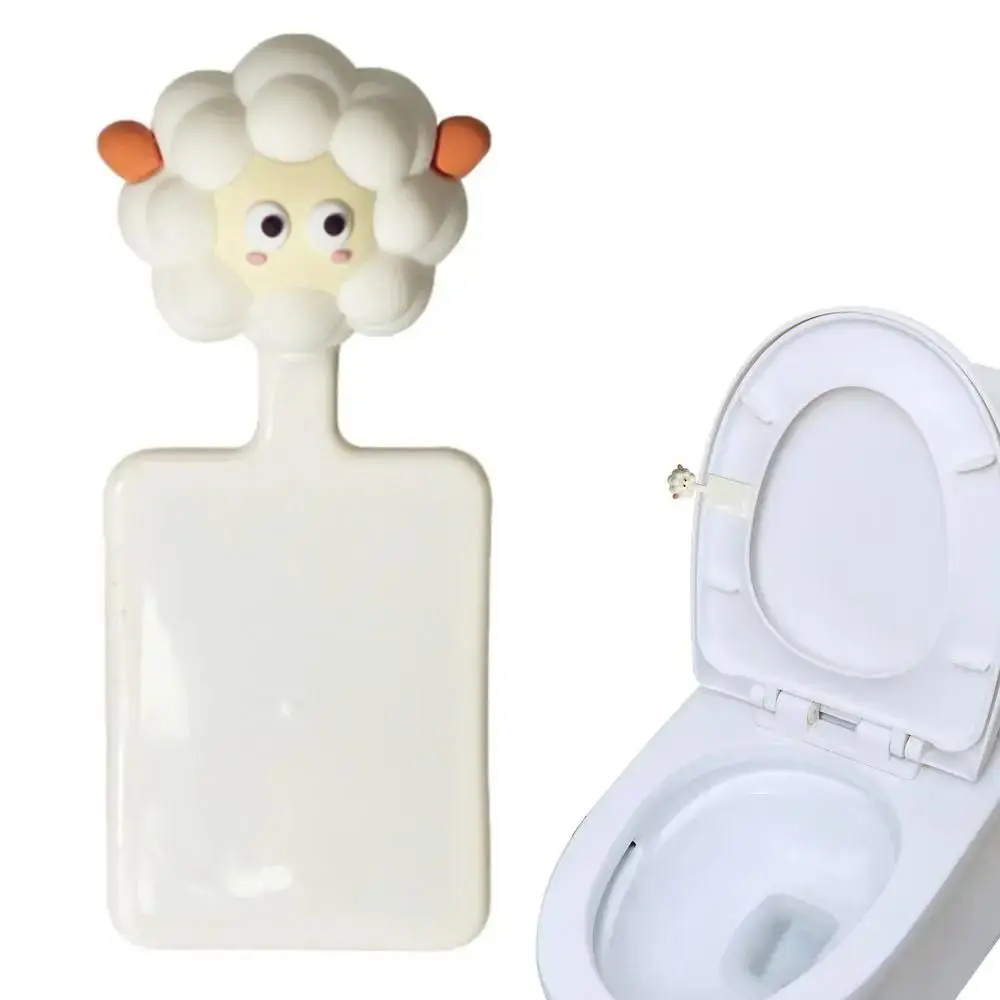 Cartoon Sheep/Dog Shaped Toilet Lid Lifter Multifunctional Seat Cover Lifting Device Convenient Seat Closestool Handle Holder