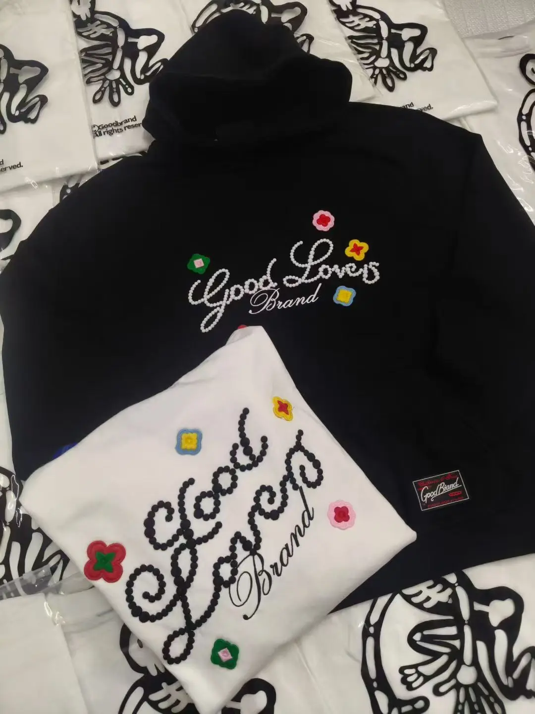 

Goodbrand Zhaoyongxin Luxury Embroidered Hoodie Sweatirt Trendy ort Sve ex Comfortable Fit Casual Wear