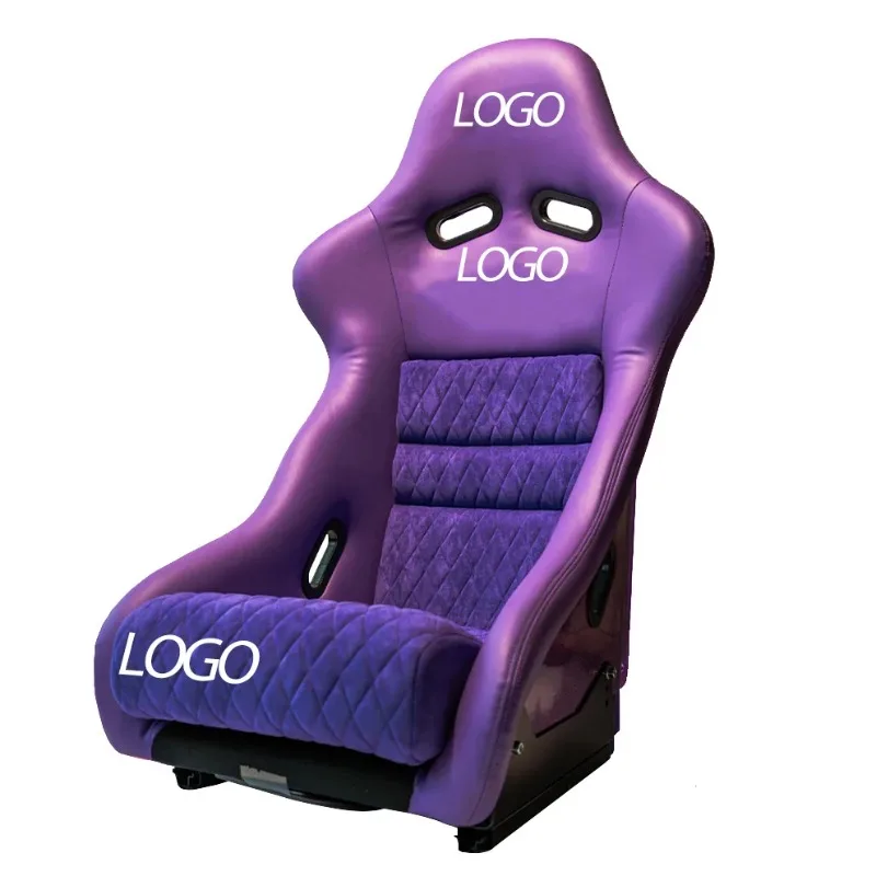

Universal with Slide Rail Support, Customizable Personalized Pattern Racing Car Seat Modification