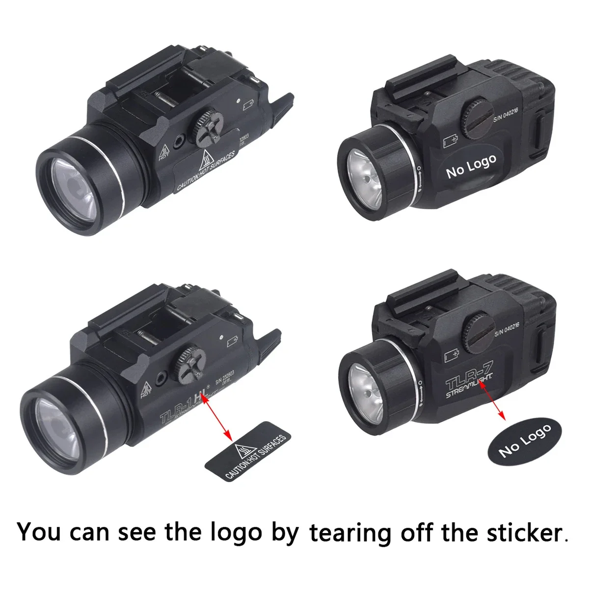 TLR-1 TLR-1HL TLR-3 TLR-4 TLR-7 TLR-8 TLR Armi Tattici Scout Luce Pistola Pistola Torcia Elettrica Caccia Faretto Pistola Lampada Torcia