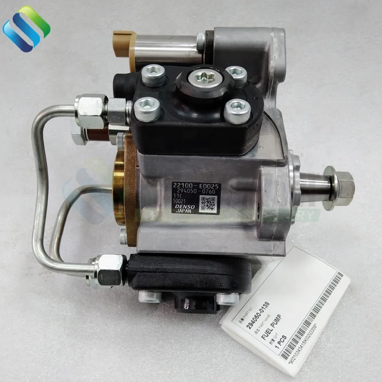 294050-0760 294050-0138 22100-E0025 VH227301340A VH22100E0020 FUEL PUMP SK350-9 SK330-8 J08E