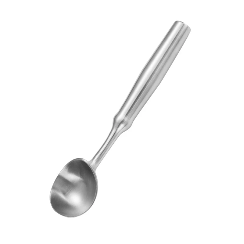 304 Stainless Steel Ice Cream Scoop Self-Dispensing Ice Cream Scoop Melon Baller Fruit Scoop Watermelon Scoop