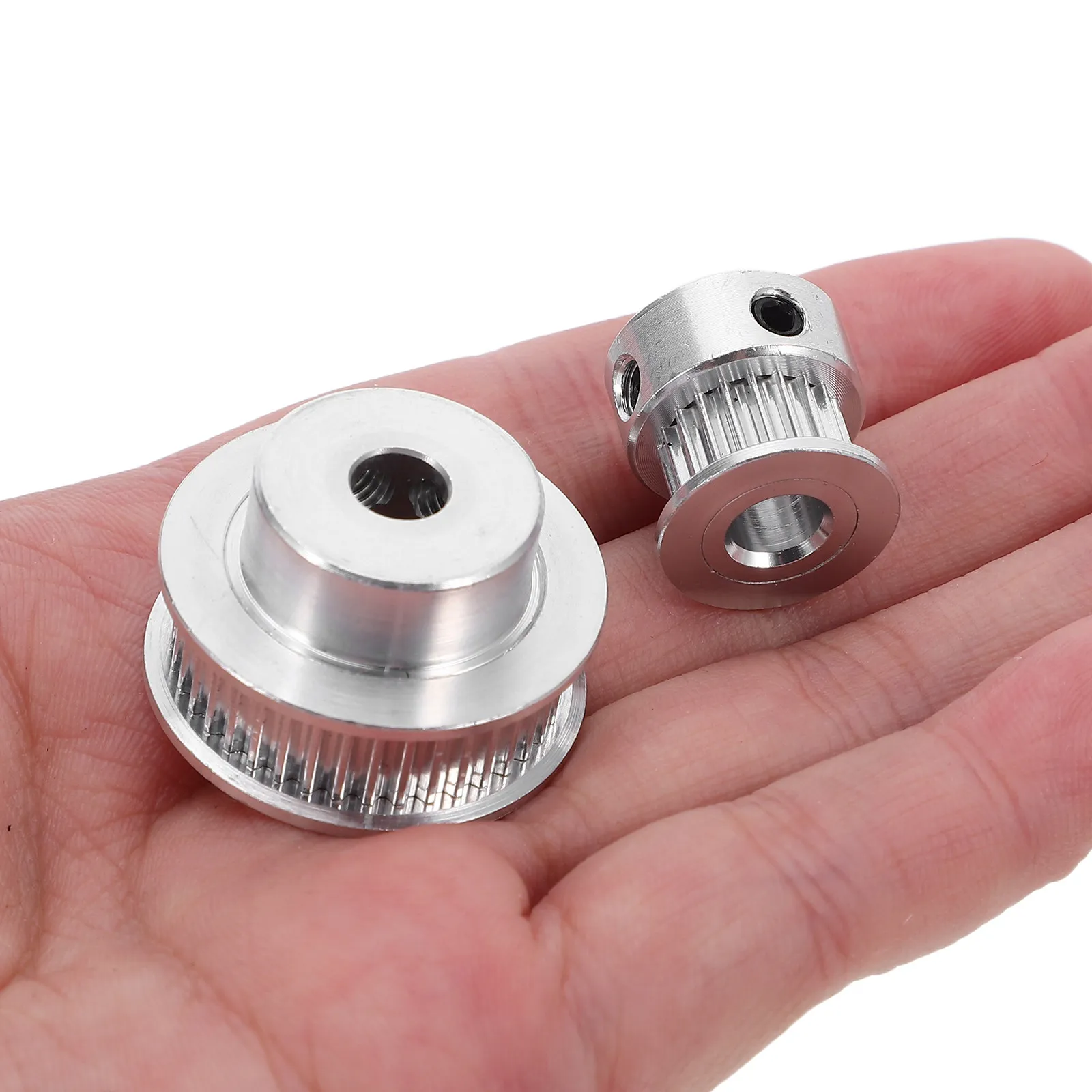 1Set 2Gt Synchronous Wheel Timing Pulley Precise Mechanical Transmission Easy Installation for Industrial Automation Cnc