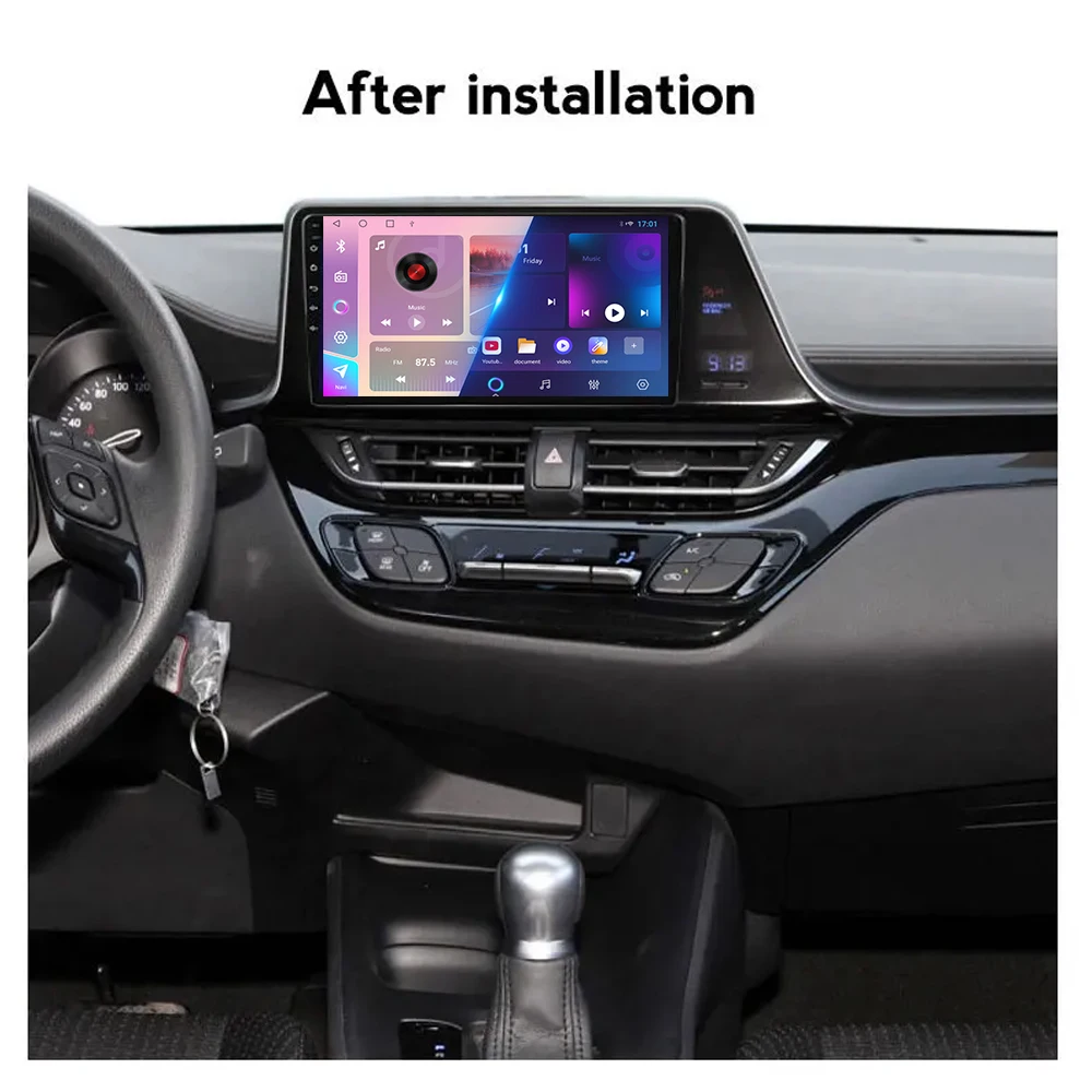 150MM Android 14  For Toyota C-HR CHR 2016 - 2020 LHD RHD player multimedialna nawigacja Carplay Radio GPS Carplay No 2din DVD