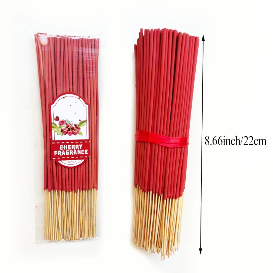 Fruit Scented Premium Bamboo Stick Aromatherapy Wand, Suitable for Yoga and Meditation, Home and Outdoor Settings, Etc