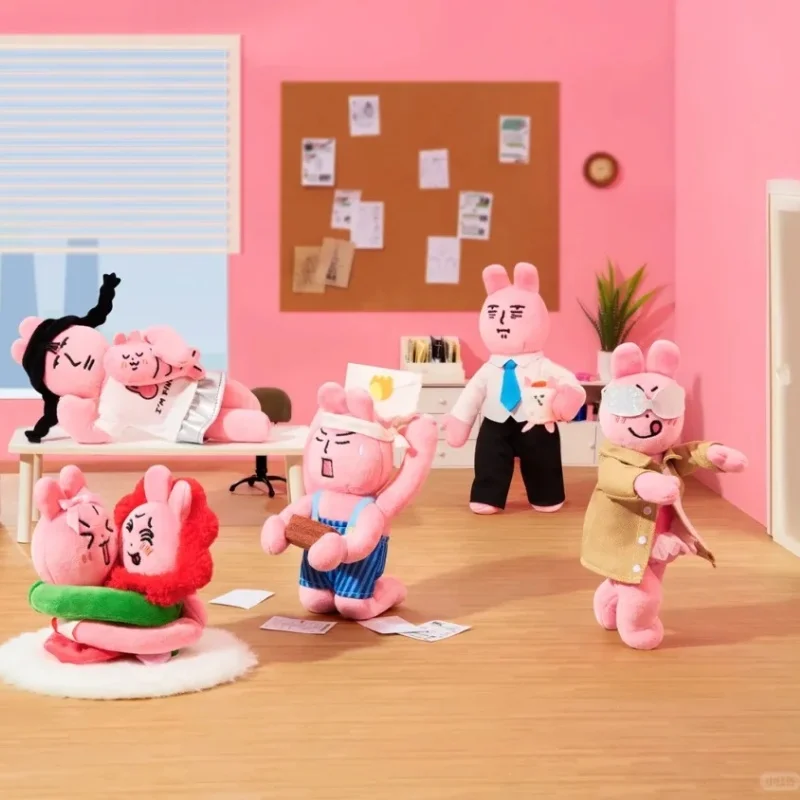 

Натуральный розовый кролик, супер энергичная еженедельная OOTD слепая коробка, милая модная игровая кукла, фигурки, загадочная коробка, подарок-сюрприз