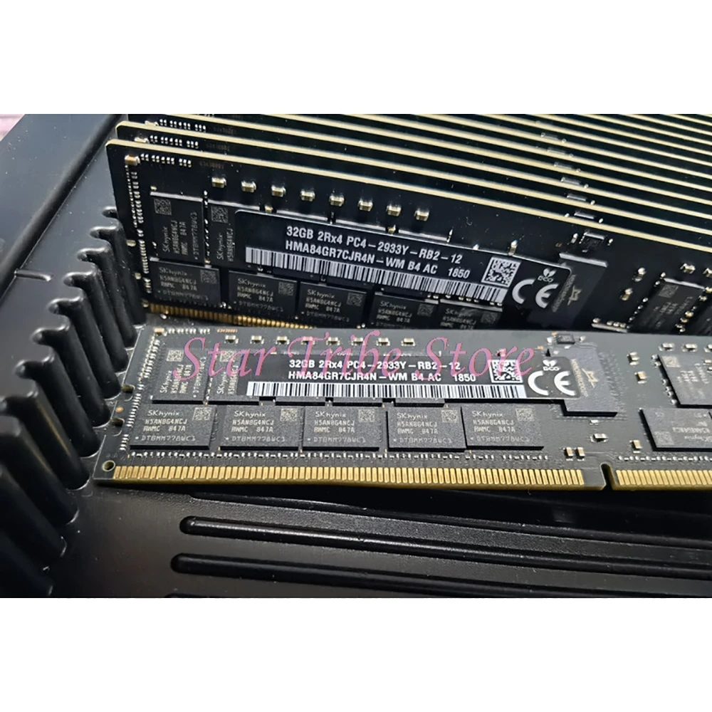 

1 Pcs HMA84GR7CJR4N-WM Black Bars RAM Mac Pro For SK Hynix 32GB 32G 2Rx4 DDR4 2933 REG PC4-2933Y Memory HMA84GR7CJR4N