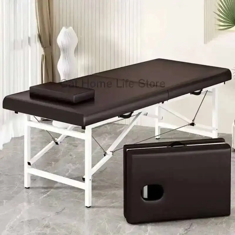 

Beauty Chair Massage Full Massage Body Folding Bed Household Tattoo Portable Massage Bed Examination Lit Pliant Salon Furniture