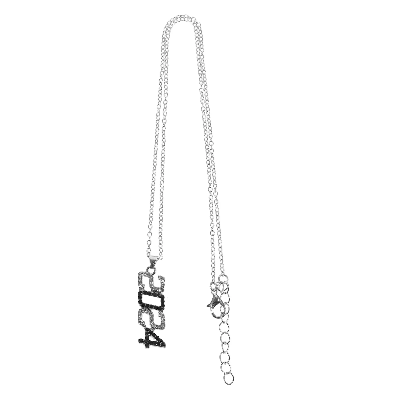 الإبداعية قلادة قلادة 2024 السنة الجديدة حجر الراين سبائك الزنك تصميم فريد أنيق بيان النساء الفتيات لذيذ الحد الأدنى