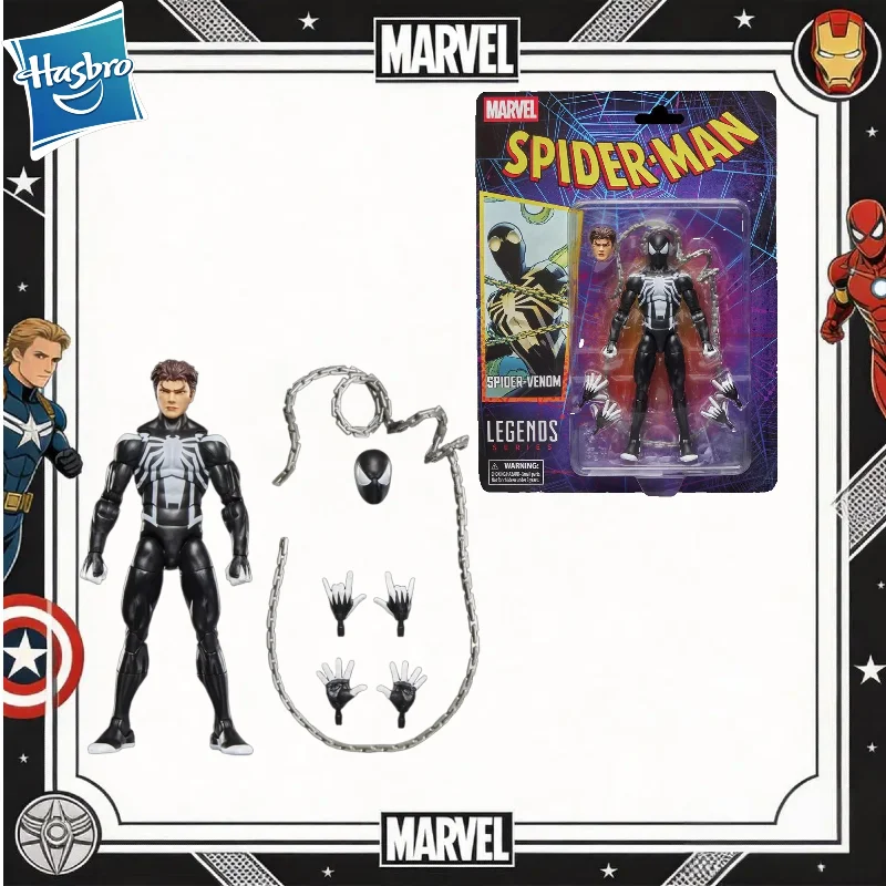 

【IN STOCK】Hasbro Marvel Legends Series Spider-Venom (Spider-Man) 15cm Action Figure Collection Original Toys Model Gifts