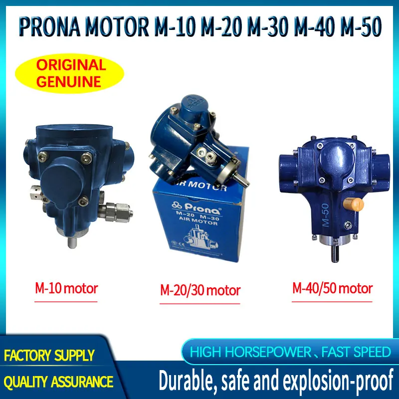 Prona M-10 M-20 M-30 Air Motor Air-Powered Pneumatic Tools Agitator Machine