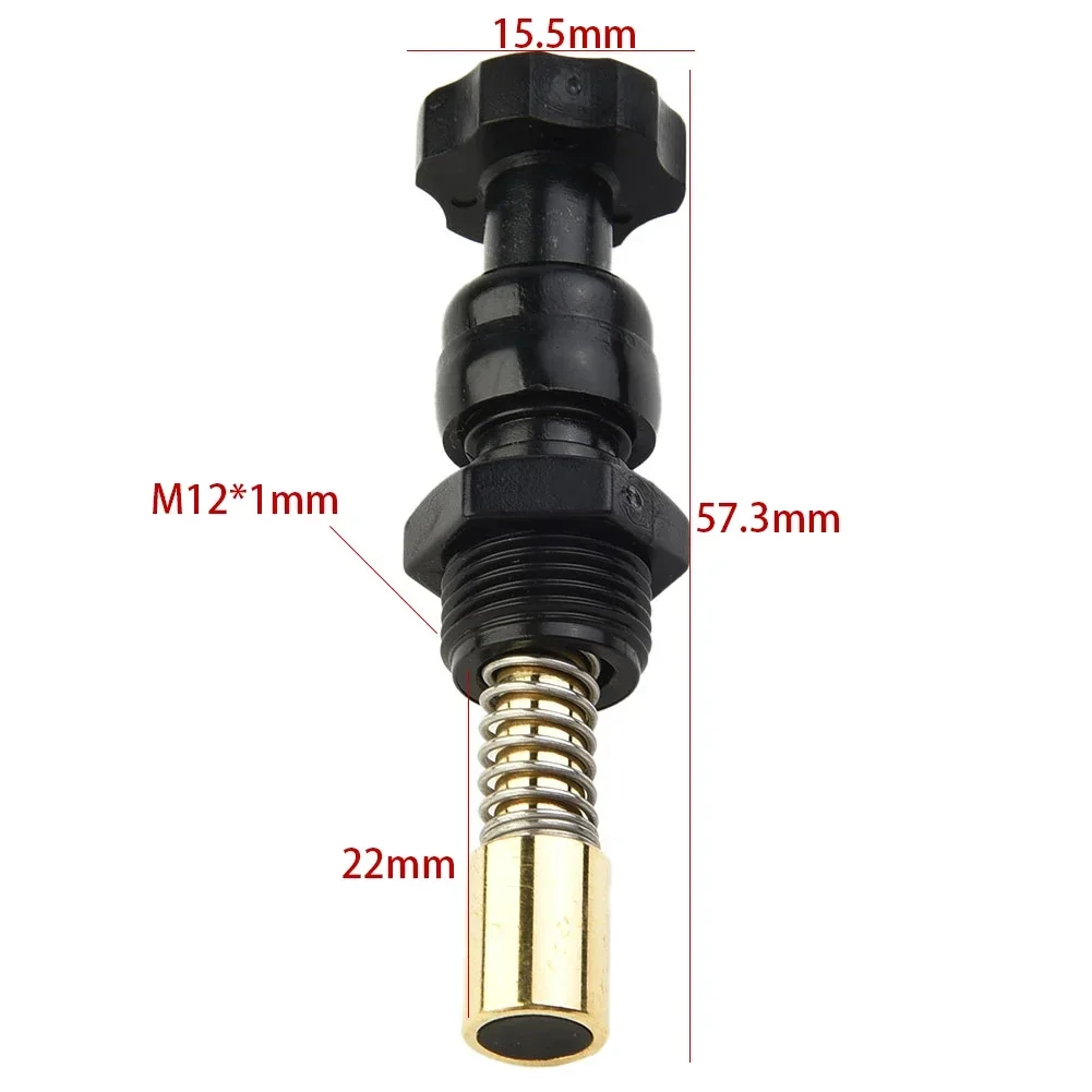 Motorcycle Choke Parts Plunger Replacement Starter Switch Black Carburetor For PE/Carburetor Manual Durable