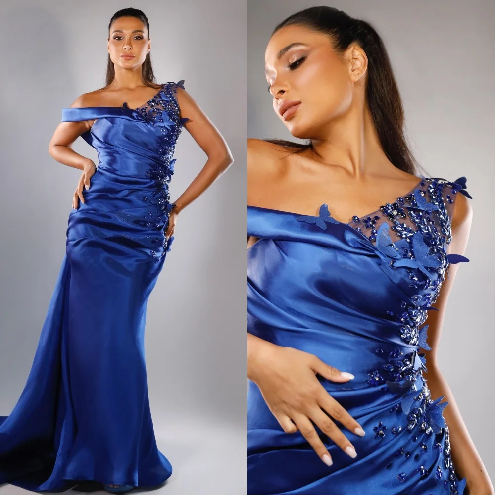 

High Quality Sequined Beading Trumpet Off-the-shoulder Long Dresses Quinceanera Dresses Modern Style Classic