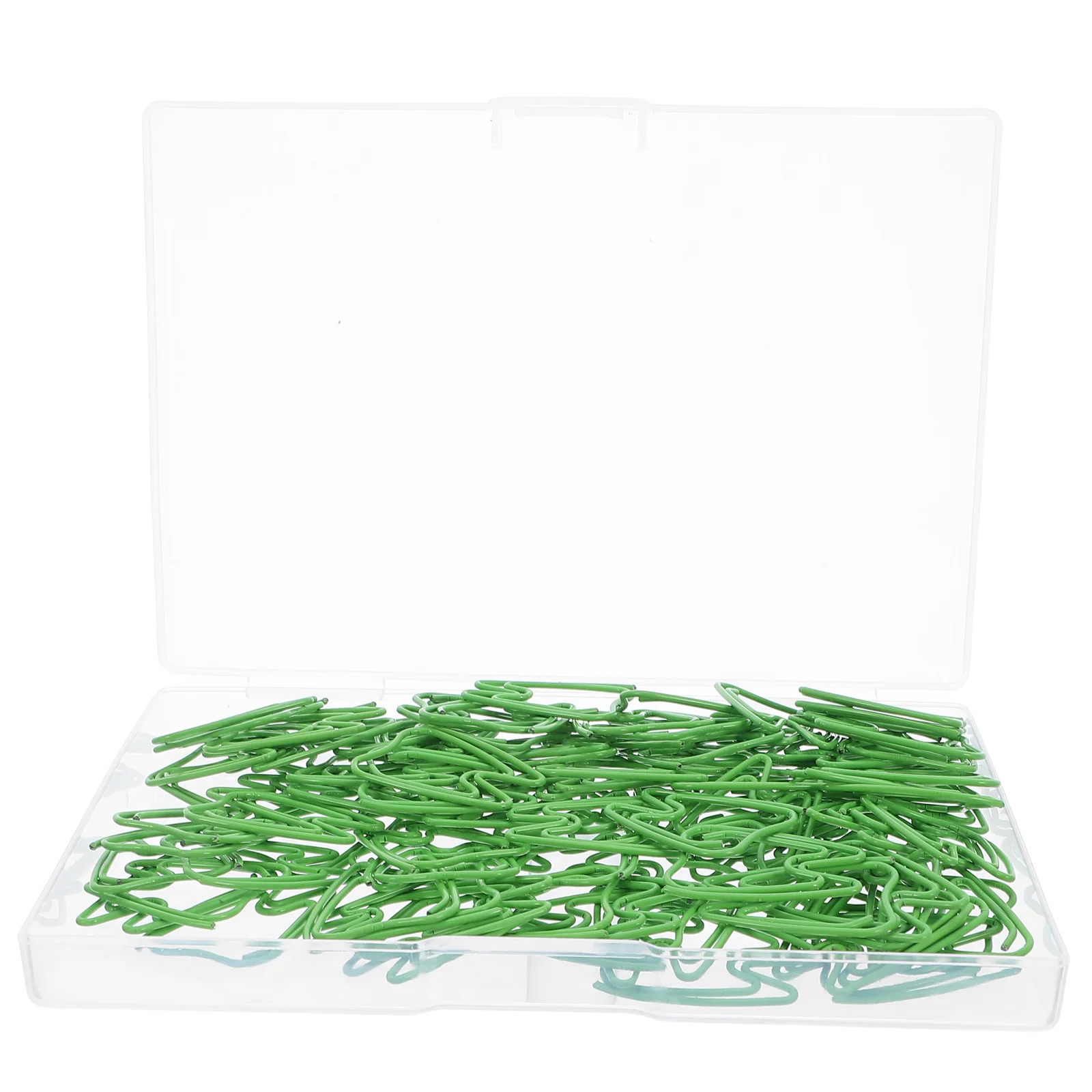 

100Pcs Tooth Shaped Paper Clips Small Creative Clips for Office School Document Organizing Supplies Green Cute Paper Clamps