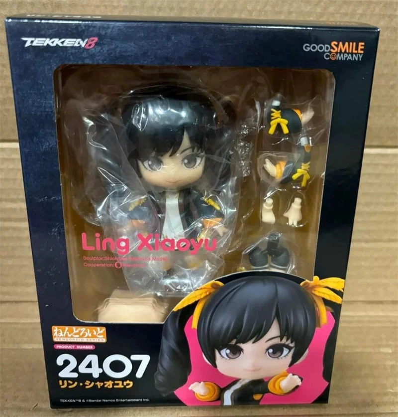 Genuine100% Original Tekken 8 Ling Xiaoyu Figure Anime Action Model Toys Gift For Boy