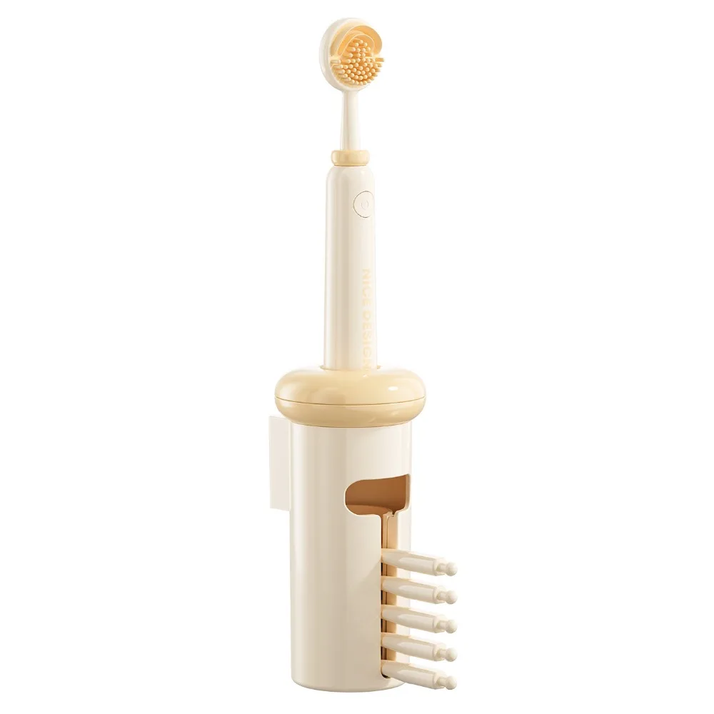 Silicone Tongue Scraper Reusable with Replacement Brush Heads Tongue Cleaner Oral Care Fresh Breath Tonger Brush