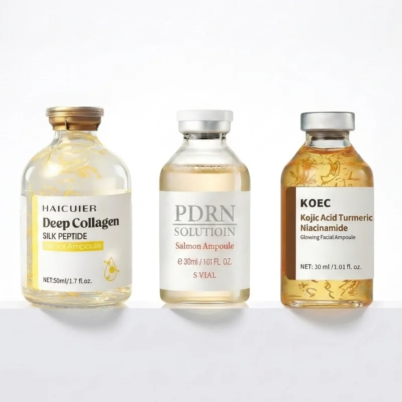 Kojic Acid Niacinamide Bottled Serum Pdrn Salmon Silk Peptide Glow Moisturizing Repair Skin Ampoule Essence Korean Skin Care