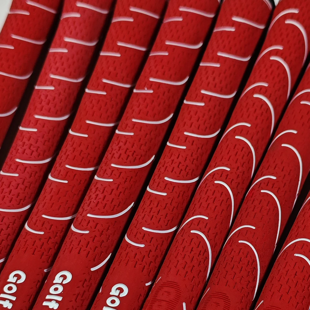 13pcs/lot Golf Grips GPVD Soft Rubber Golf Club Grips Standard Red