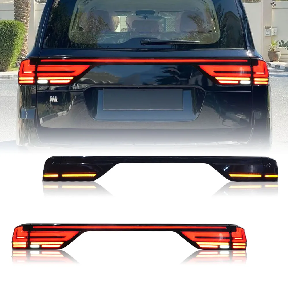 

High Quality Body Kit with Full LED Car Shaped Taillights, Suitable for Land Cruiser LC300