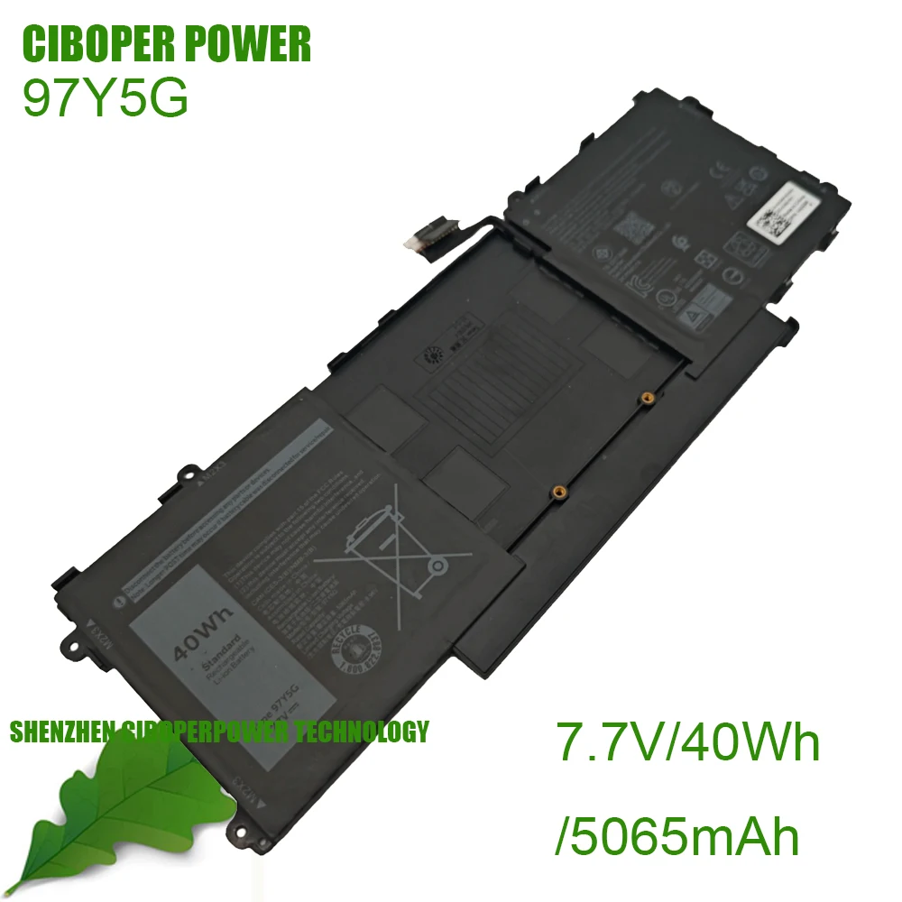 Laptop Battery 97Y5G 7.7V/40Wh For Latitude 9440 9450 2-IN-1 Series Notebook