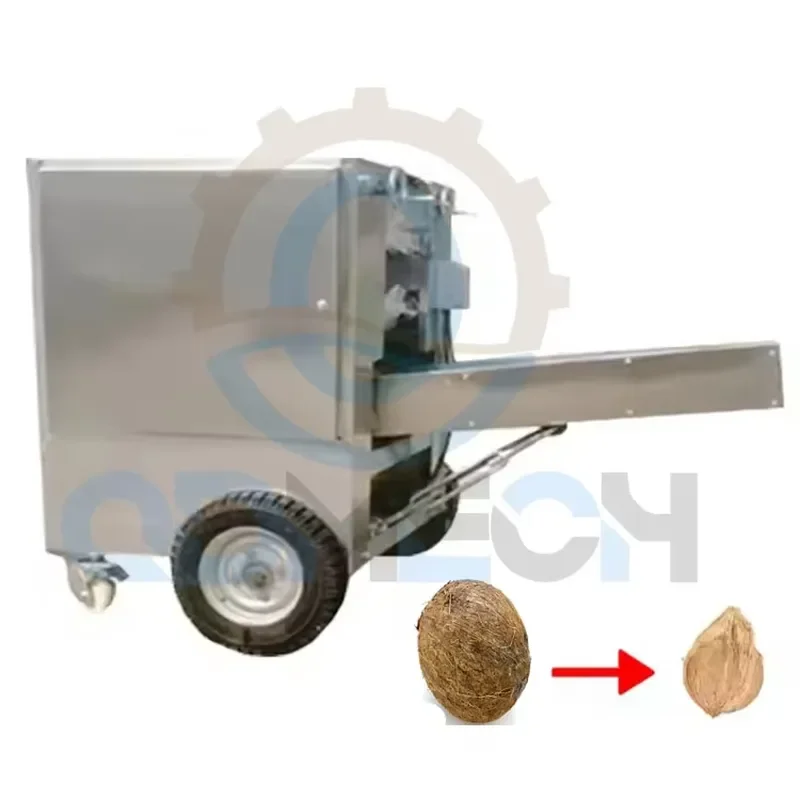2026 Low Cost Shell Husking Machine Industrial Old and Fresh Coconut Peeling Machinefor Sales