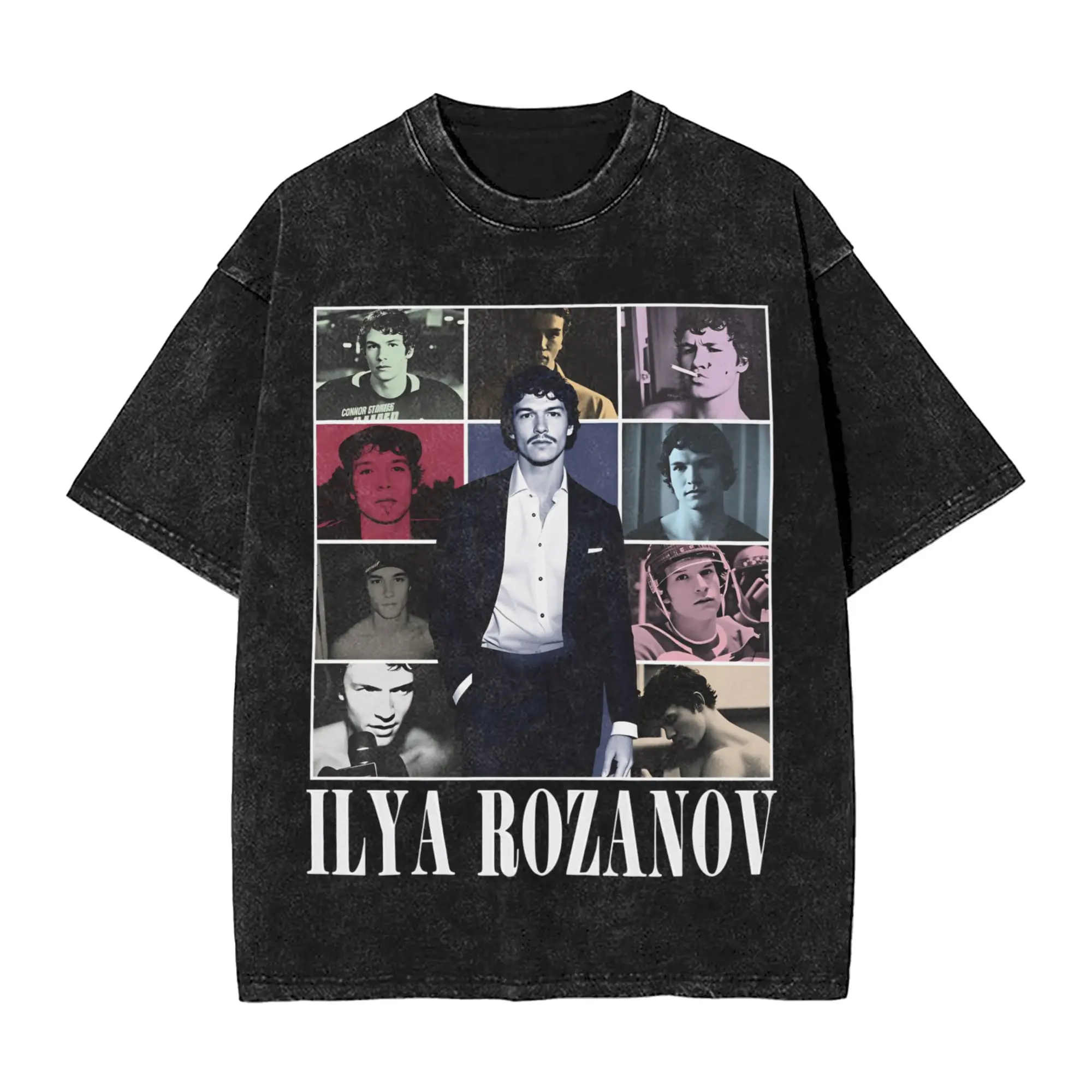 Heated Rivalry Shane Hollander Men T Shirt Washed  Fashion Tees Short Sleeve Round Collar T-Shirts Cotton Gift Tops