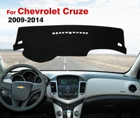 Cubierta del salpicadero del coche para Chevrolet Cruze 2009 2010 2011 2012 2013 2014 alfombrilla para salpicadero parasol alfombras Anti-UV accesorios para coche