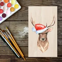 10x15cm 2.5mm Thick Wood Sheets,Unfinished Balsa Wood Slices for Crafts DIY Woodsheet for Wooden DIY Ornaments School Projects 4