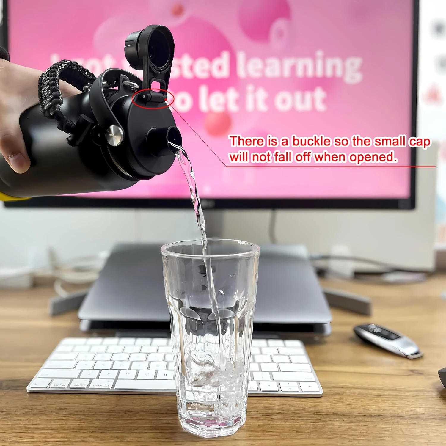 r تجربة شرب أكثر محسنًا.