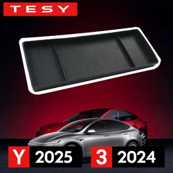 For Tesla New Model Y Juniper 2025 Launch Model 3 Highland 2024 Rear Screen Storage box Dashboard Tissue Box Tray ECT Panel