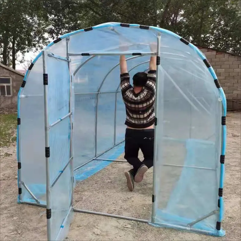 Household greenhouse greenhouse greenhouse skeleton steel pipe succulent sunshade waterproof thermal insulation flower shed gree