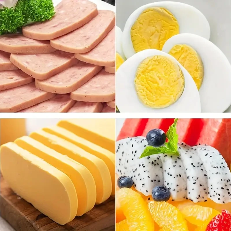 Stainless Steel Lunch Meat, Fruit, Egg, Ham, Cheese Slicer  Kitchen  Gadgets  Sausage  Tofu  Divider Slices Uniform Size