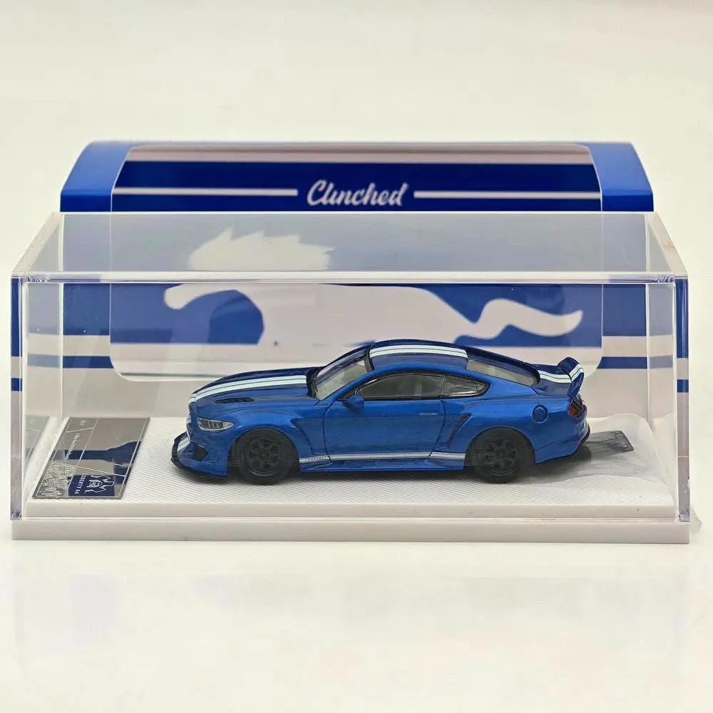 

Liberty 1:64 For Mustang Clinched Widebody Muscle Sports Diecast Metal Car Miniature Limited Collection Toy Vehicle Models