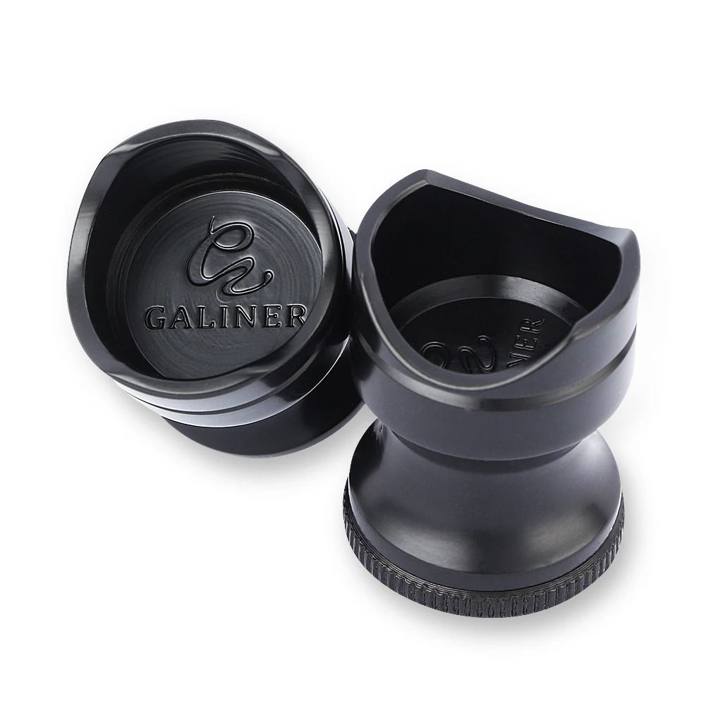 GALINER Metal Cigar Holder Support Portable Cigar Punch Two-In-One Portable Rack Smoking Stand