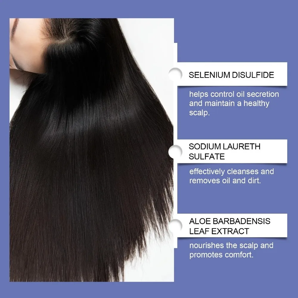 

2025 120 мл шампунь Nipori Oil Control освежающий шампунь селенового селена очищающий шампунь против перхоти пушистый и ароматный