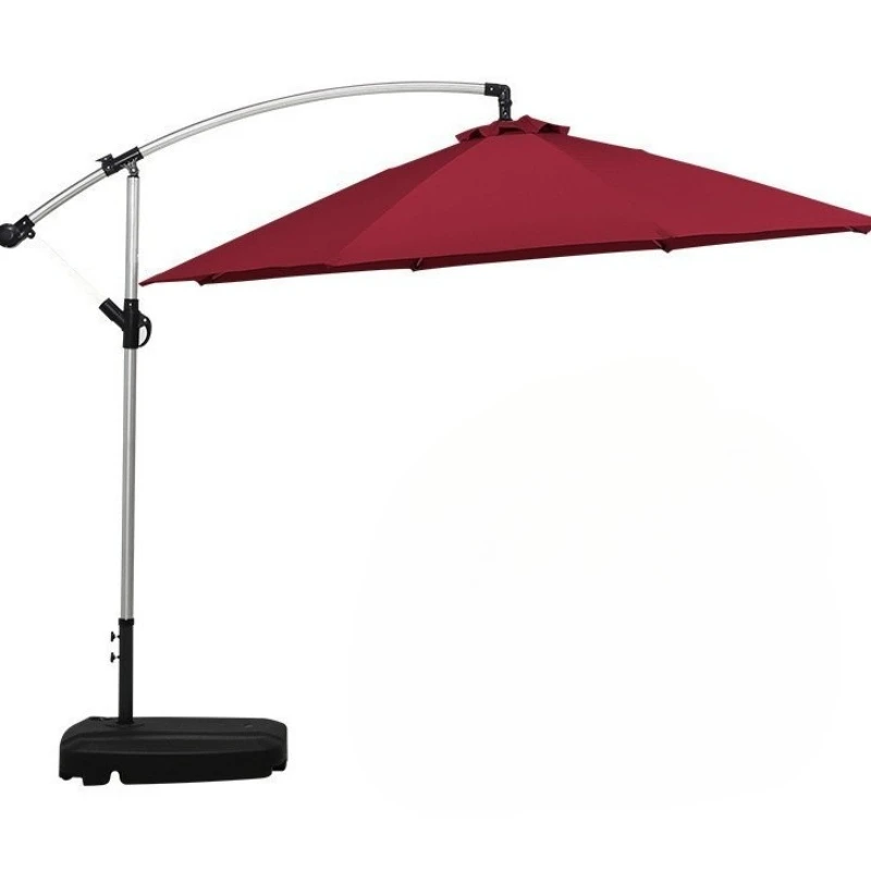 Courtyard Balcony Sunscreen Rainproof Parasol Coffee Shop Courtyard Sun Umbrella Villa Outdoor Banana Umbrella