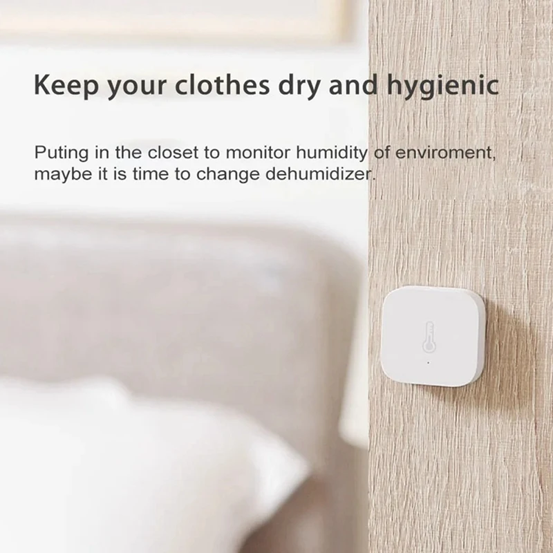 Temperature Humidity Sensor Zigbee Smart Air Pressure Environment Sensor Smart Home For Mi Home APP