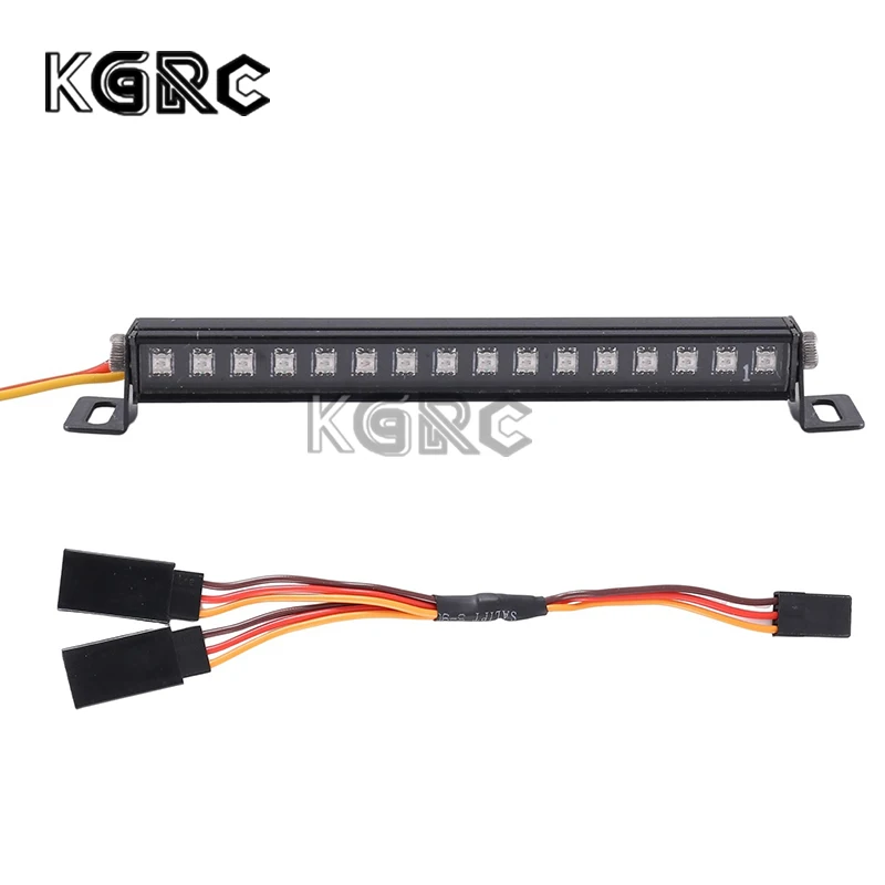 

Metal 16 LED 8 Modes Roof Light Bar Roof Lamp for TRX4M TRX4-M 1/18 RC Crawler Car Upgrade Parts