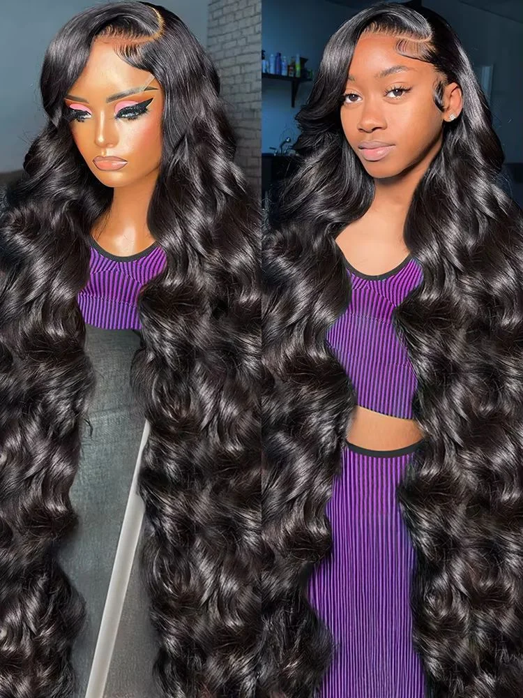 Body Wave Lace Front Wigs Human Hair Pre Plucked 13x4 Lace Front Wigs Human Hair 200% Density Brazilian Virgin Body Wave