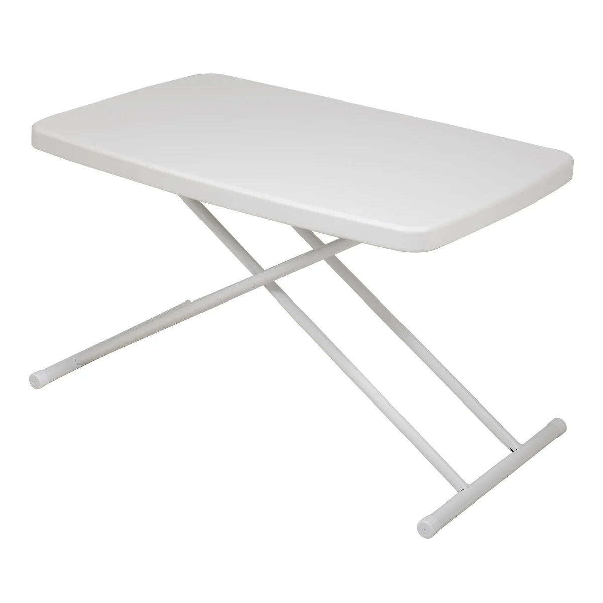 Folding Table Writing Desk with Adjustable Height for Study Office Home Use