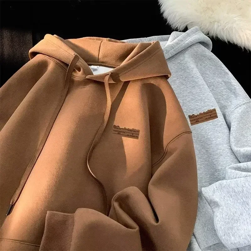 Autumn Winter Solid Hoodie Women Harajuku Loose Hooded Sweatshirt Korean Fashion Hoodies Pullovers Y2k Streetwear