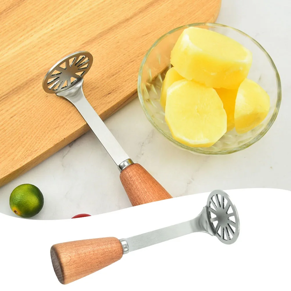 Potato Masher Ricer Crusher Hand Stainless Steel Presser Manual Metal Fruit Tool Vegetablekitchen Press Avocado Garlic Pumpkin