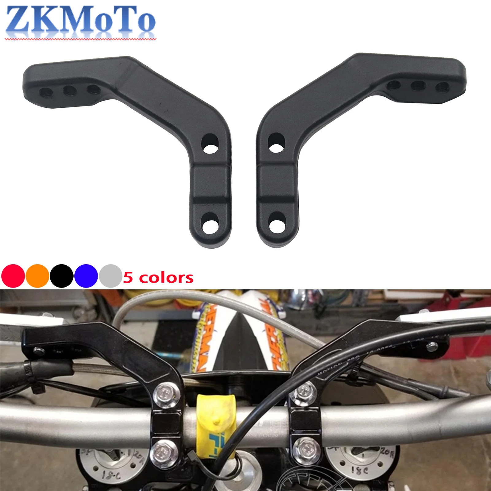 Motorcycle CNC Hand Guard Installation Fixed Bracket 28mm For KTM SX SXF XC XCF EXC EXCF XCW XCWF TPI SIX DAYS 125-500 2008-2024