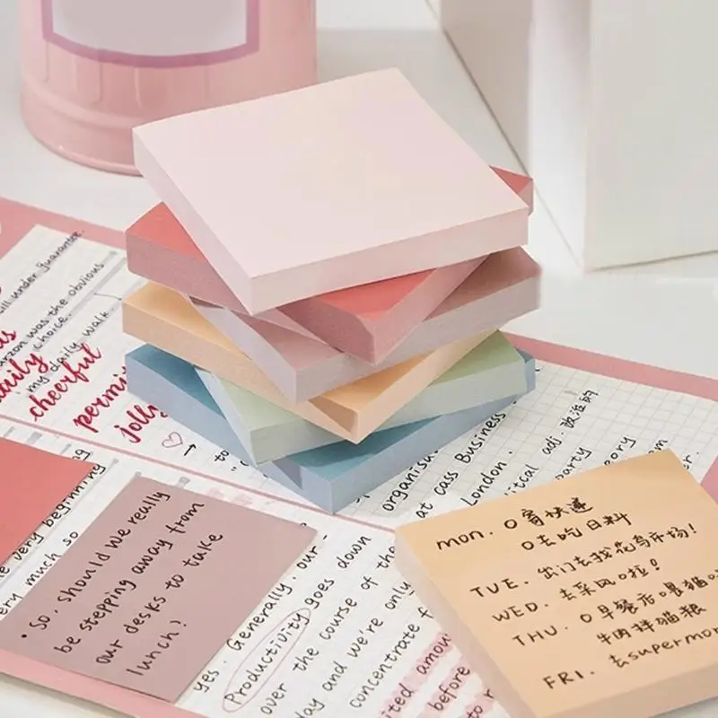 K3NB Adheive Note Paper การเตือนความจำขนาดเล็กในปฏิทินสมุดบันทึก Fridges