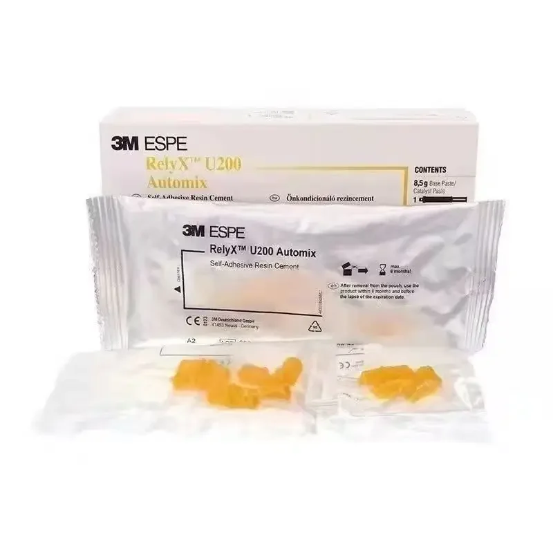الأسنان 3M Relyx U200 Automix الغراء الذاتي لاصق الراتنج طب الأسنان العام مركب التصلب إصلاح التمريض ملء المواد