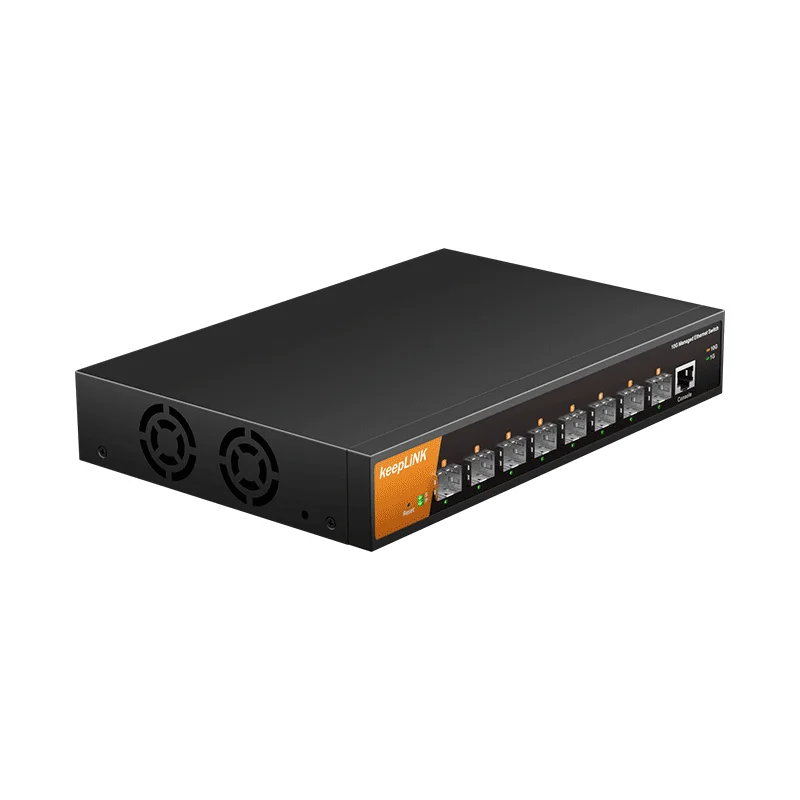 KeepLiNK 8-port 10Gb SFP+ Managed Switch