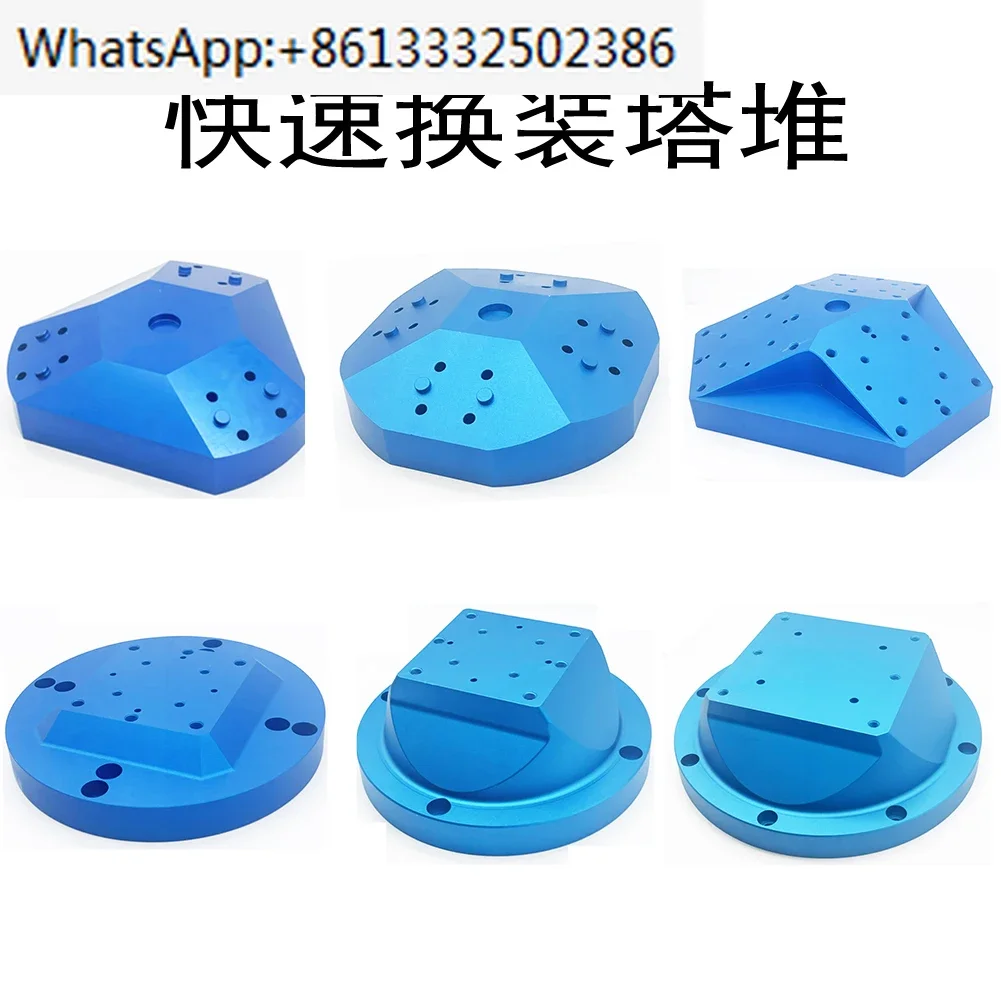 

CNC Five Axis Multi Station Batch Processing Self centering Precision Vice Quick Replacement Tower Stack