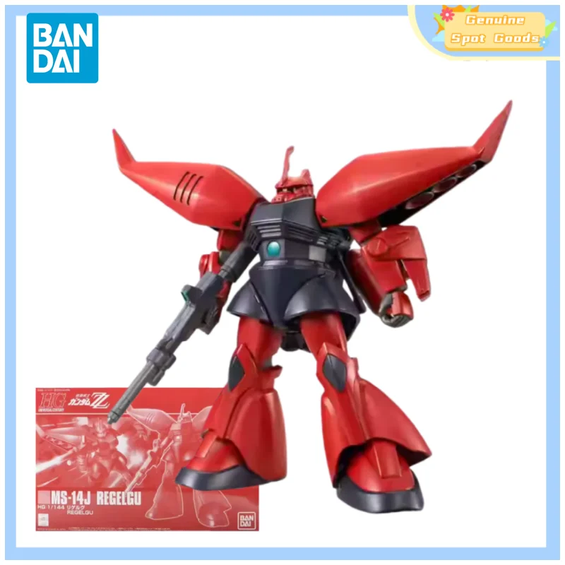 

Оригинальная модель Bandai PB HGUC 1/144 MS-14J REGELGU, аниме-фигурка, коллекционная игрушка, подарок для детей, любителей аниме и хобби.